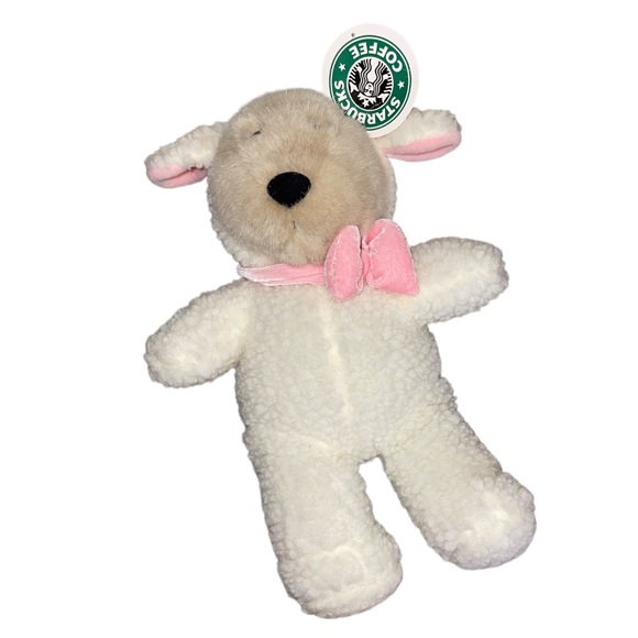 🆕 Starbucks Vintage “Bearista” Sheep Costume Plush Stuffie Teddy Bear - Picture 2 of 10